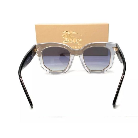 Burberry Women\'s Transparent Grey Sunglasses!